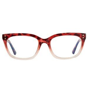 Summer & Rose Blue Light Glasses in Burgundy Tortoiseshell